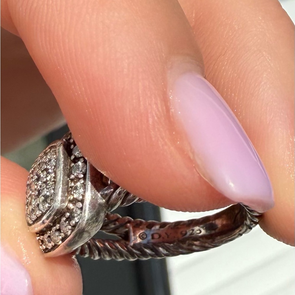 David Yurman PETITE ALBION RING size 6 - Picture 4 of 4